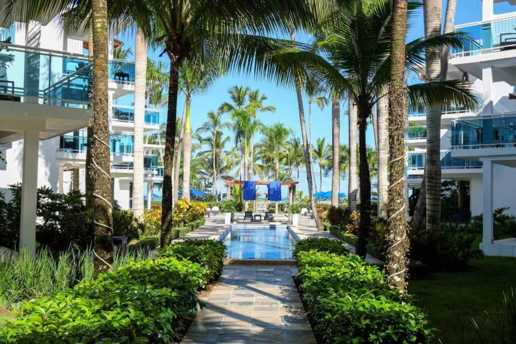 Palmeraie Terrenas Beach Apartamento ลาสแตร์เรนาส ภายนอก รูปภาพ